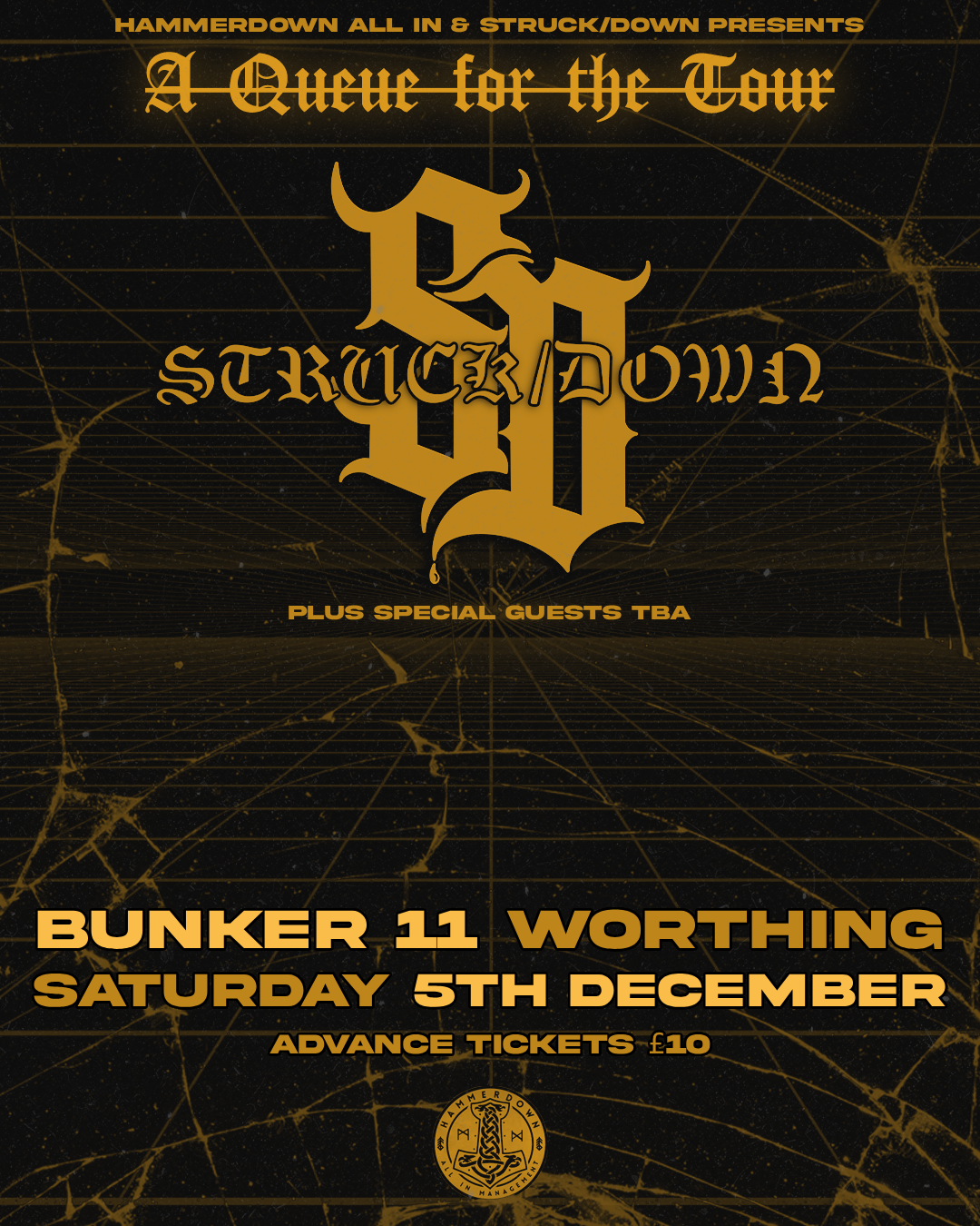 TICKET | Bunker 11, Worthing | 05/12/2026 |